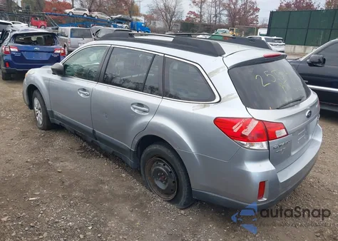 2013 Subaru Outback 2.5I from USA, damaged, VIN 4S4BRBAC3D3297400
